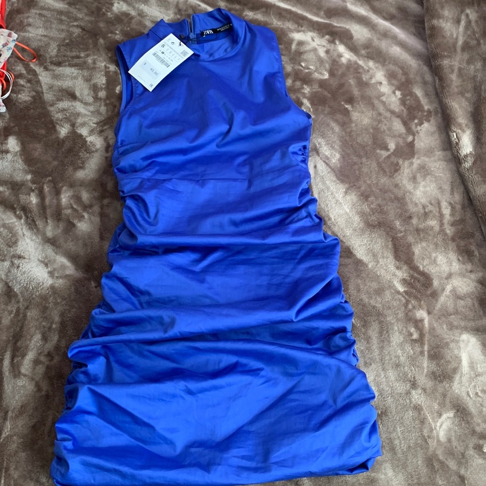 Zara poplin dress